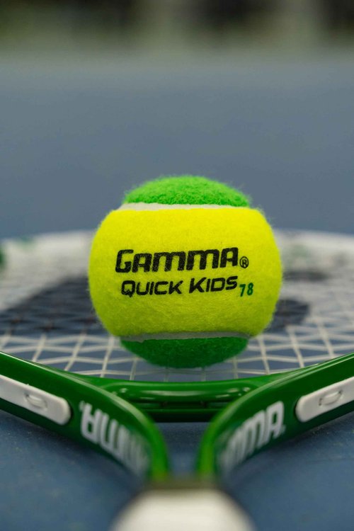 GAMMA Quick Kids 78 Training Tennis Balls for Kids & Beginners, Low-Compression Core Reduces Speed & Bounce, Great for Tennis Practice, USTA & ITF Approved for 10 & Under Tournaments, Box of 48