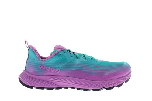 INOV8 Women's Trailfly Speed - Trail Running Shoes - Aqua/Purple - 8.5 Wide