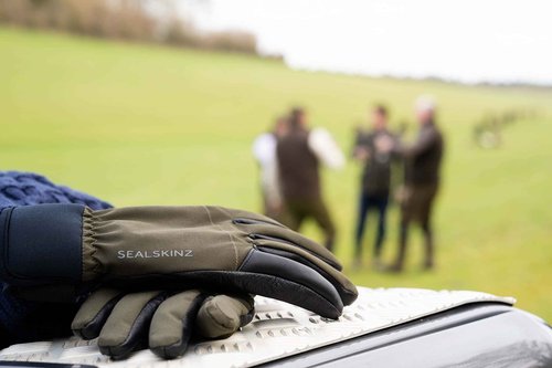 SEALSKINZ Broome Waterproof All Weather Shooting Glove, Olive, M