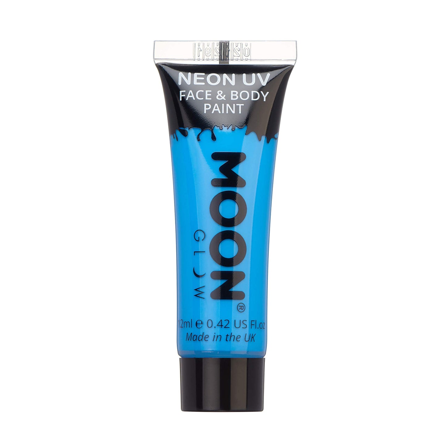 Moon Glow - 0.42oz Blacklight Neon UV Face & Body Paint - Intense Blue