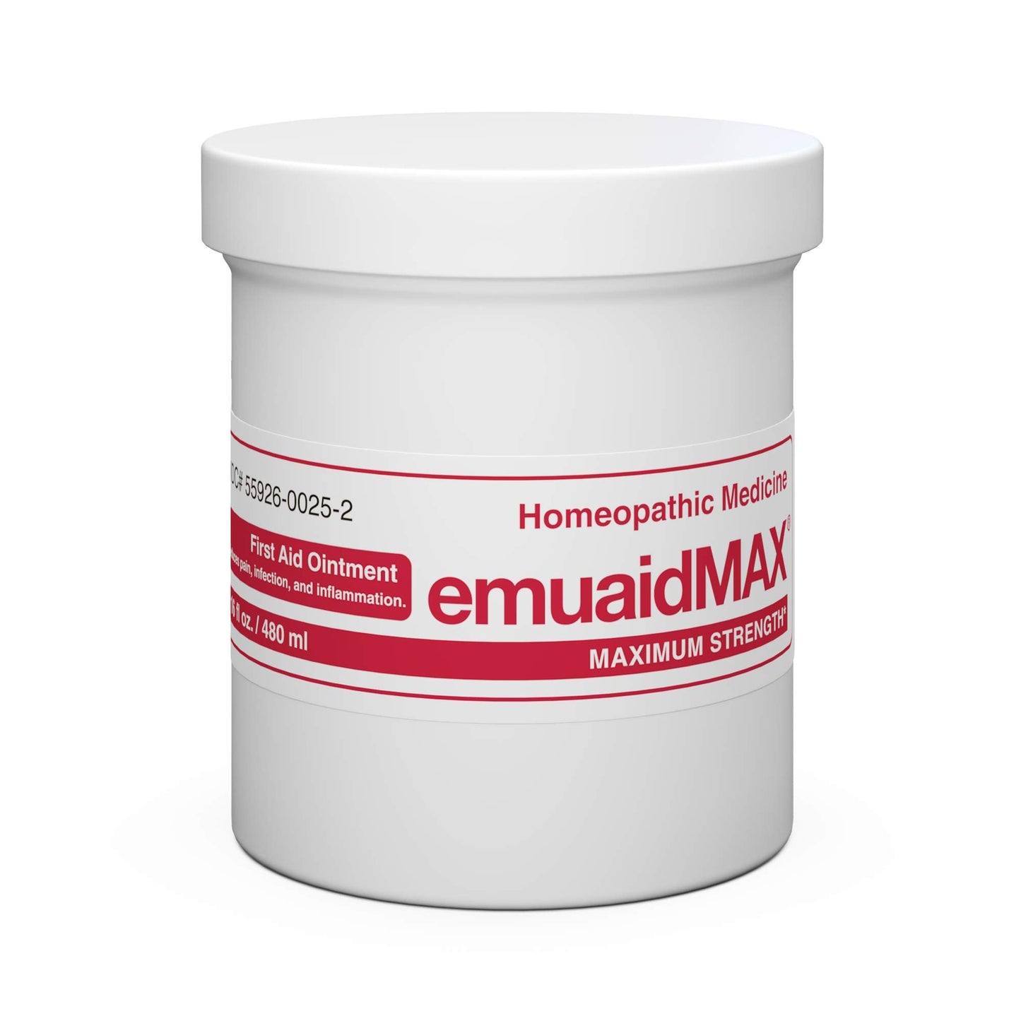 emuaid EMUAIDMAX Eczema Ointment, Maximum Strength Soothing Relief for Eczema, Psoriasis, Athlete’s Foot, Jock Itch, Rashes, Itchy, Dry, Irritated Skin and Minor Skin Irritations, 16oz