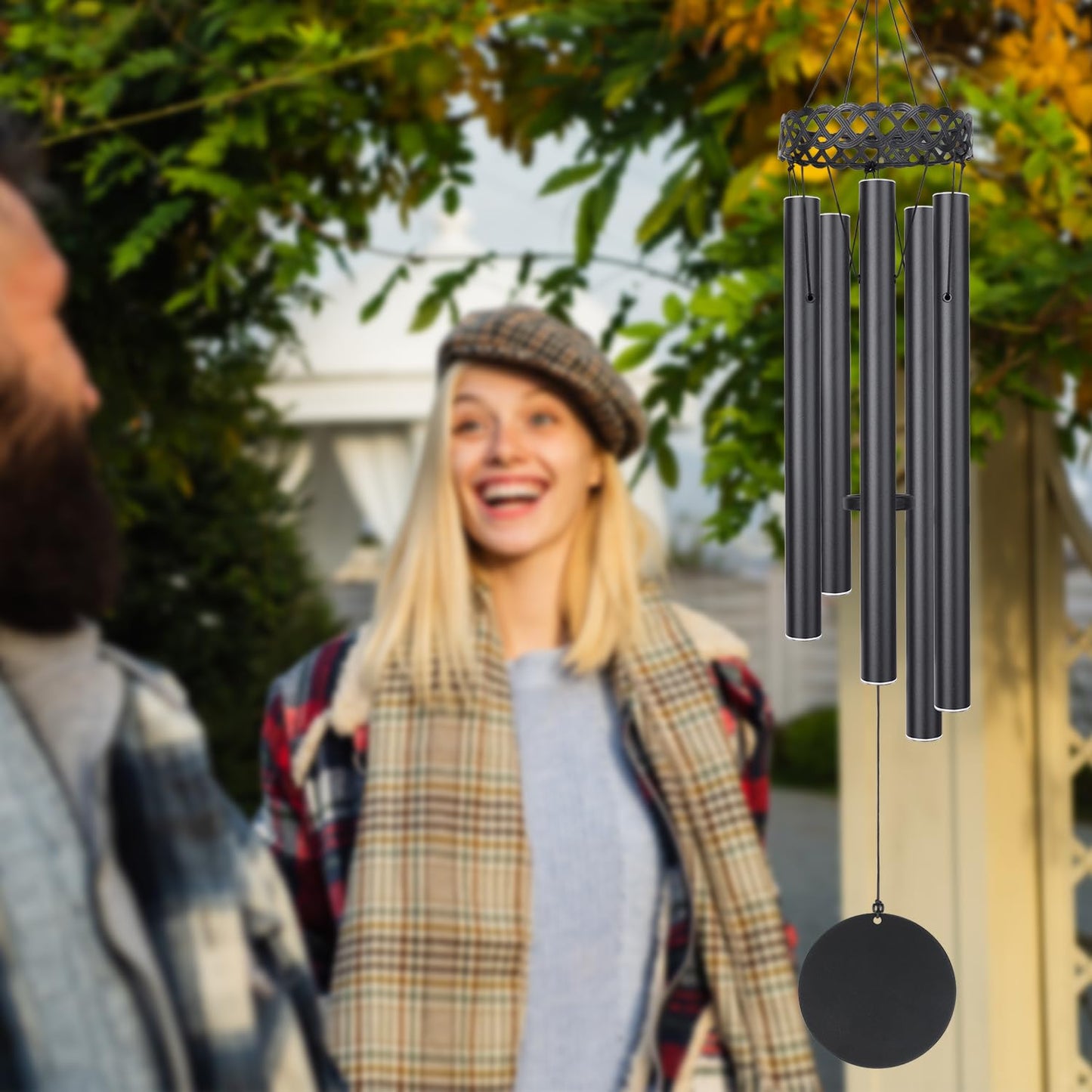 Wind Chime Anniversary for Wife & Husband, Personalized Gift Anniversary, Men Anniversary Women, Wife Anniversary Husband, Lover Couple Valentines Day Gift 10th 20th 30th 40th 50th Anniversary Wedding