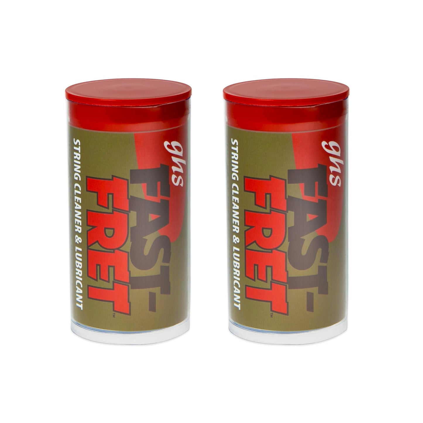 Ghs Strings - Fast Fret (Model A87-2 Pack) String And Neck Cleaner For Musical Instruments, Pack Of 2
