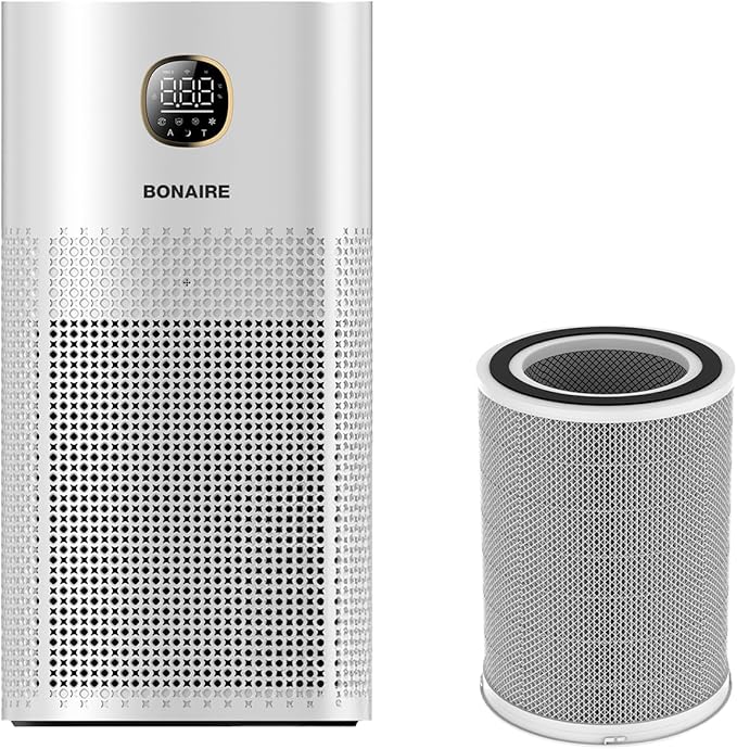 Bonaire A6 HEPA13 Air Purifier Replacement Filter Eliminate Pollen, Smoke, Dust and Common Household Pollutants