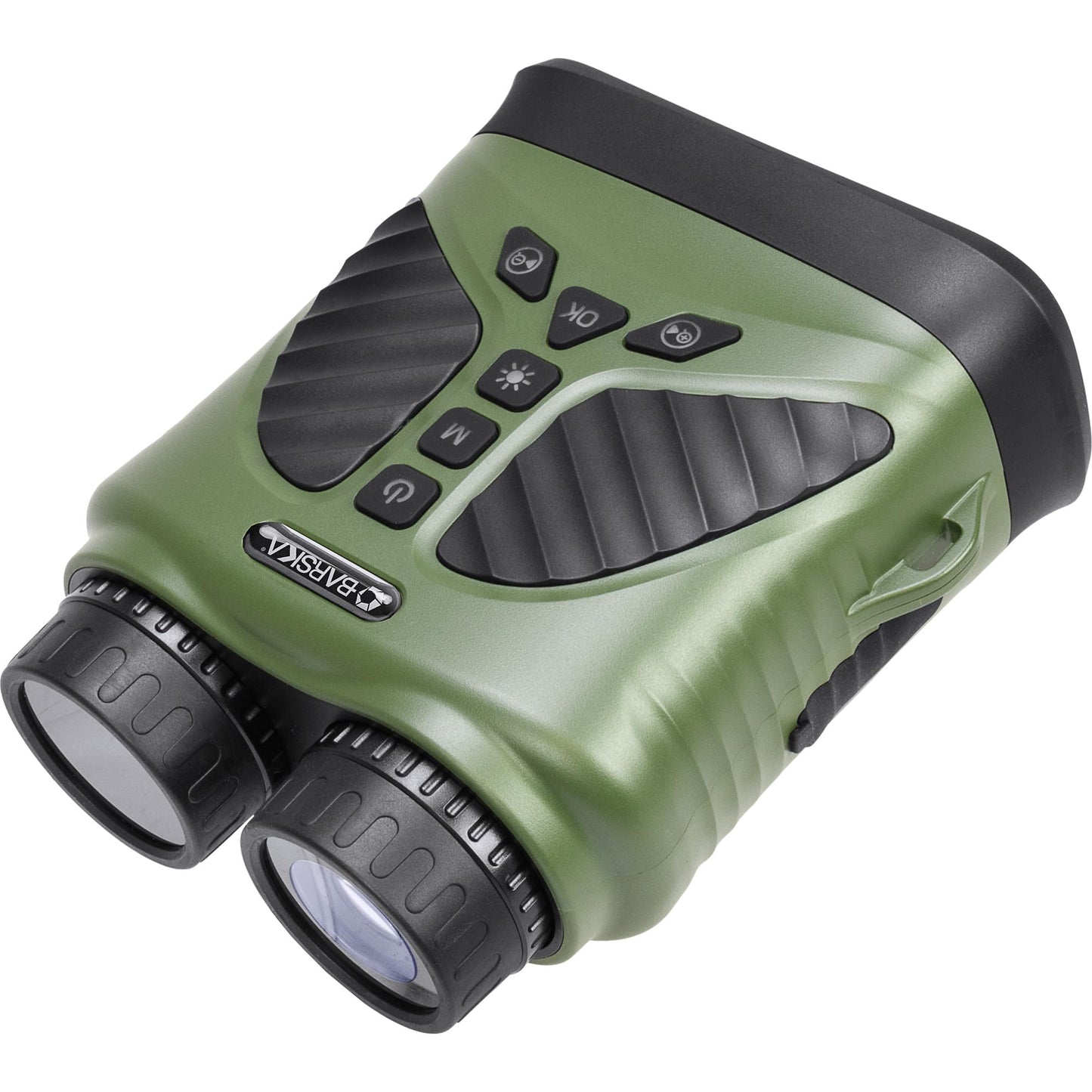 Barska NV-2 Night Vision Binoculars, 10X Magnification, 8X Digital Zoom, 43mm Lens, 3 Inch IPS Display, 40MP Photos, 2.5K Video, 820yd Range, 3-Level IR, USB-C Fast Charging, Day & Night Use