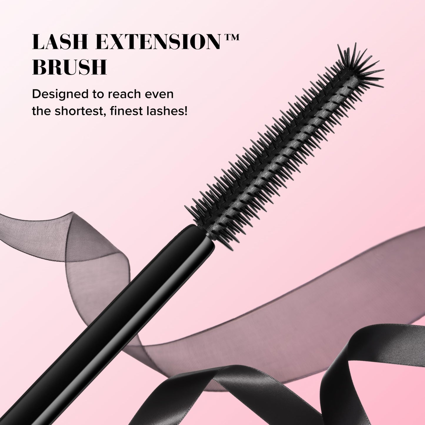 Too Faced Ribbon Wrapped Lash Mascara | Extreme Length Tubing Mascara with no Smudging, Flaking or Clumping, Travel Size, 0.16 F