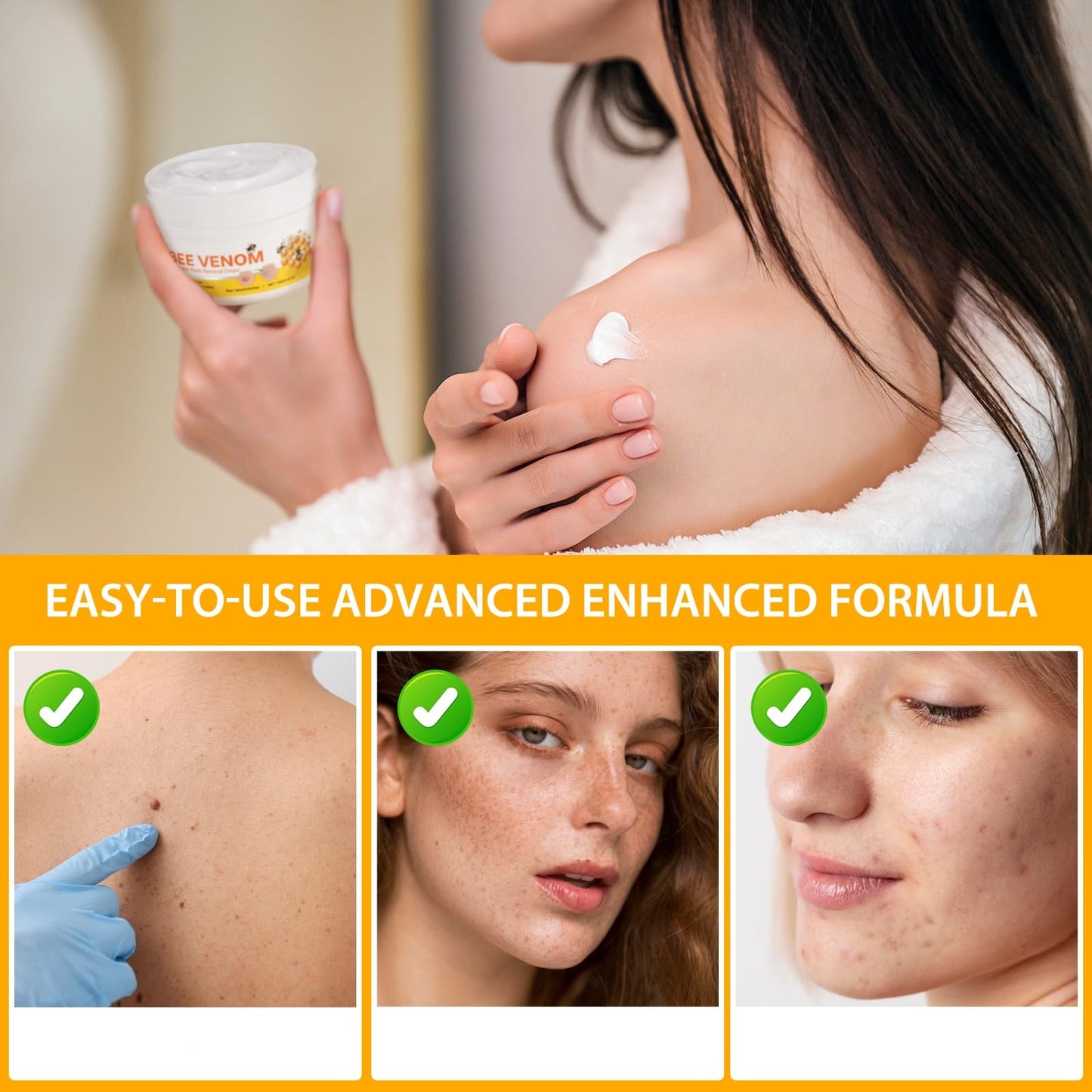 ITSDAWN Bee Venom Cream, Hydrating Moisturizing Cream for All Parts of The Body 100g / 3.52 oz