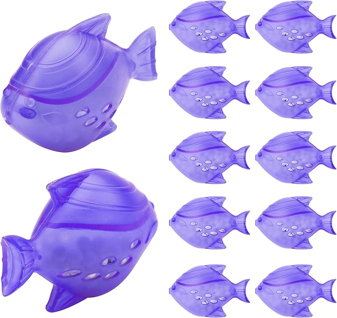 Funmit Humidifier Cleaning Fish, 12 Pack Humidifier Cleaner for Humidifiers and Fish Tanks, Purifies Water, Prevents Hard ...