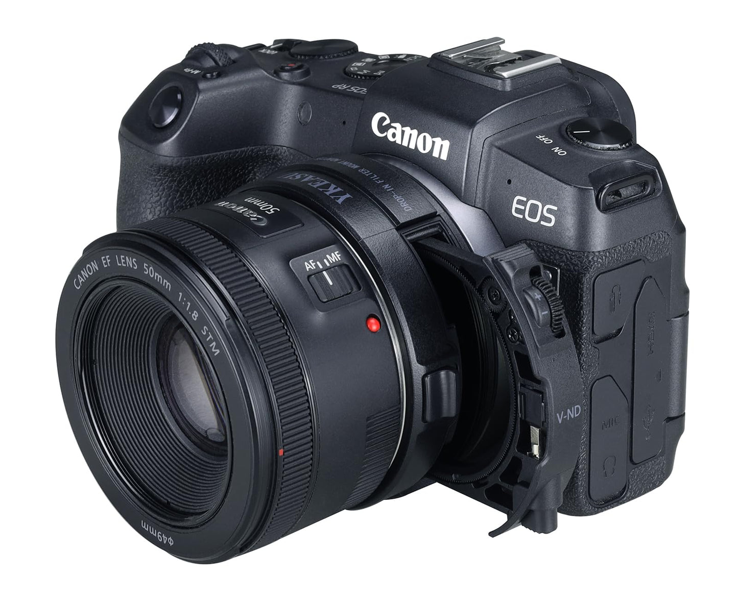 Drop-In Filter Mount Adapter Ef-Eos R With Variable Nd Filter For Canon Ef/Ef-S Lens To Canon Eos R Rp R3 R5 R6 R7 R8 R10 R50 R1