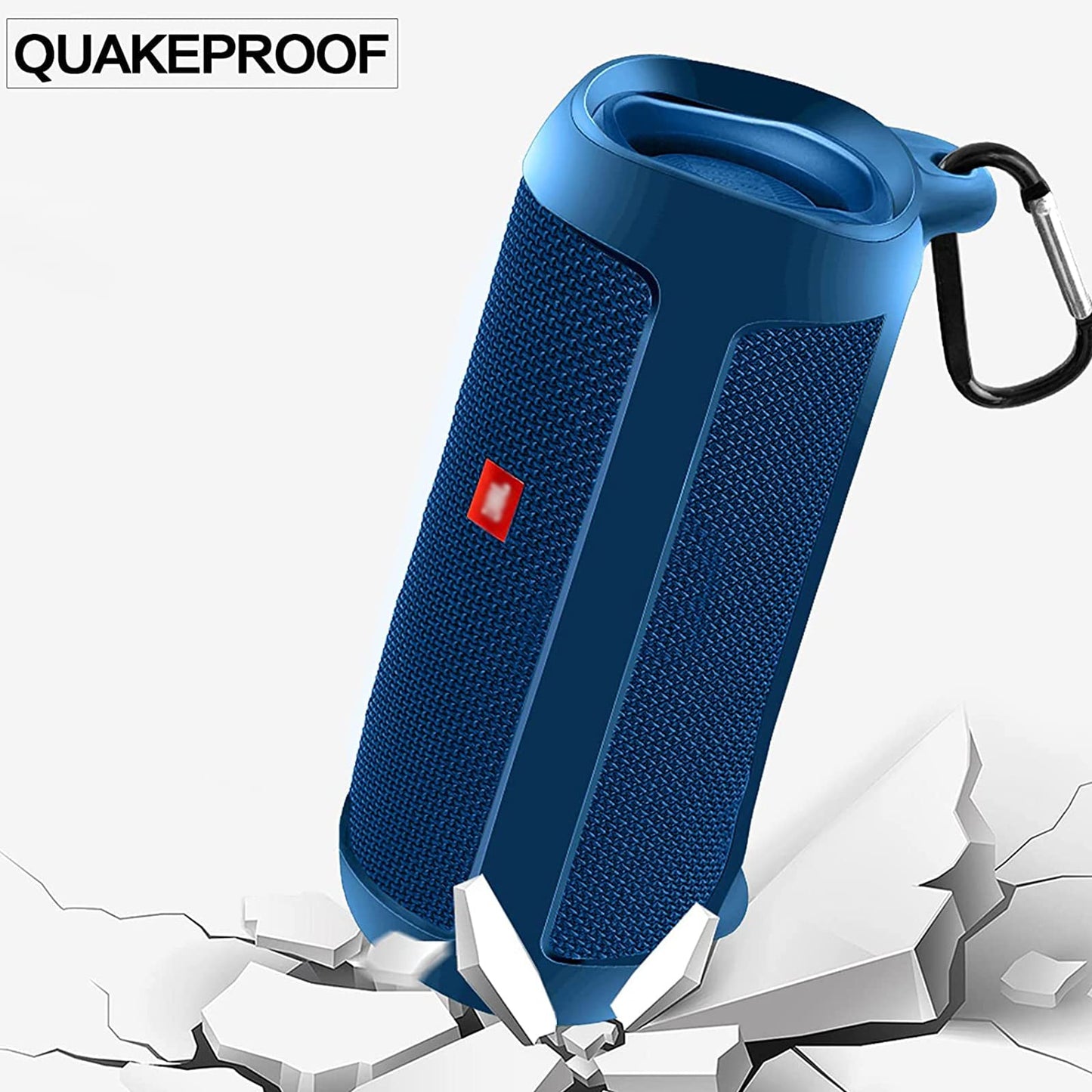 Silicone Case Compatible For Flip 5 Portable Bluetooth Speaker, Gel Soft Skin Cover, Rubber Case, Travel Carry Pouch With Strap