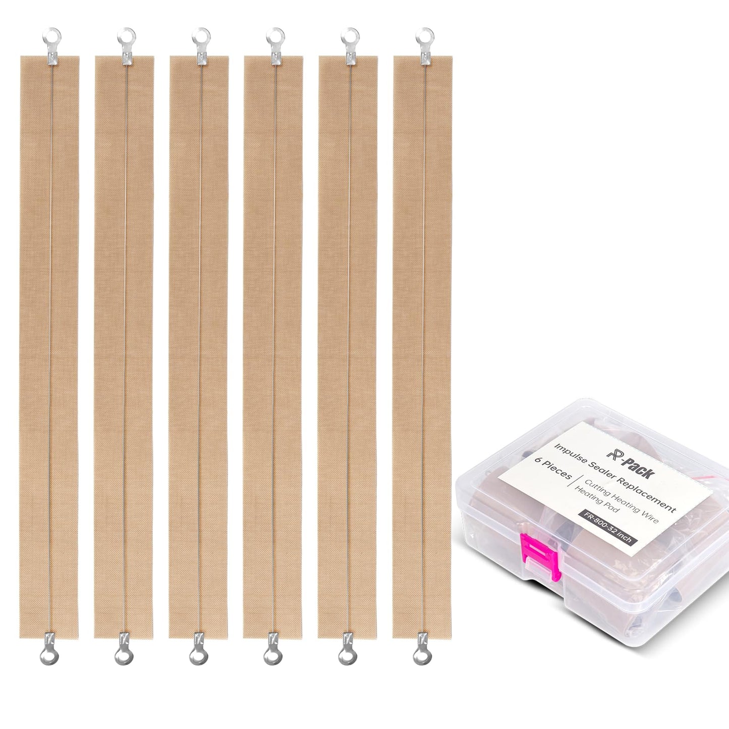 Impulse Sealer Heat Wire Element Strip - 32in heated cutting wire Replacement Heating Wires for Sealing Machines
