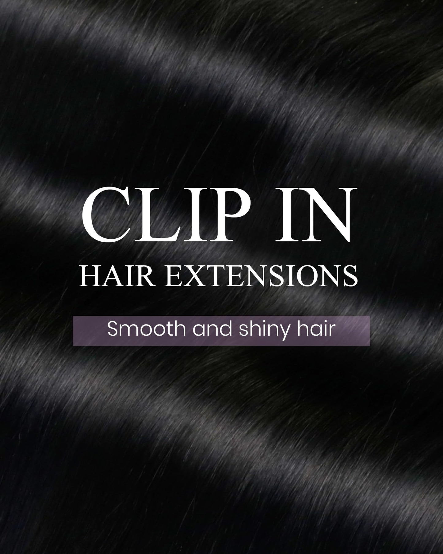 LaaVoo Clip in Hair Extensions Black Women Human Hair Clip in Extensions Jet Black 26Inch Natural 7Pcs 160g