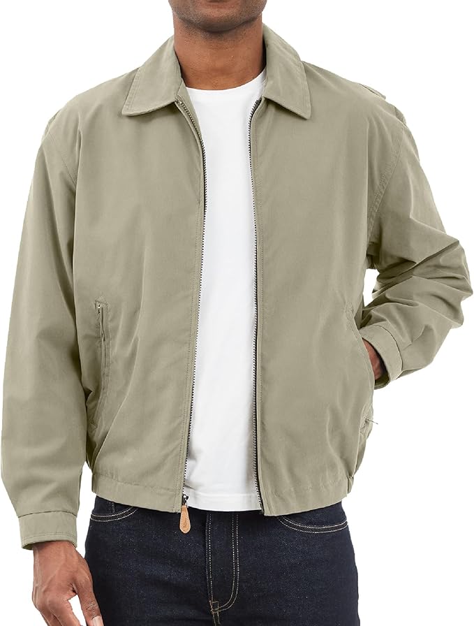 London Fog Men's Auburn Zip-Front Golf Jacket (Regular & Big-Tall Sizes)