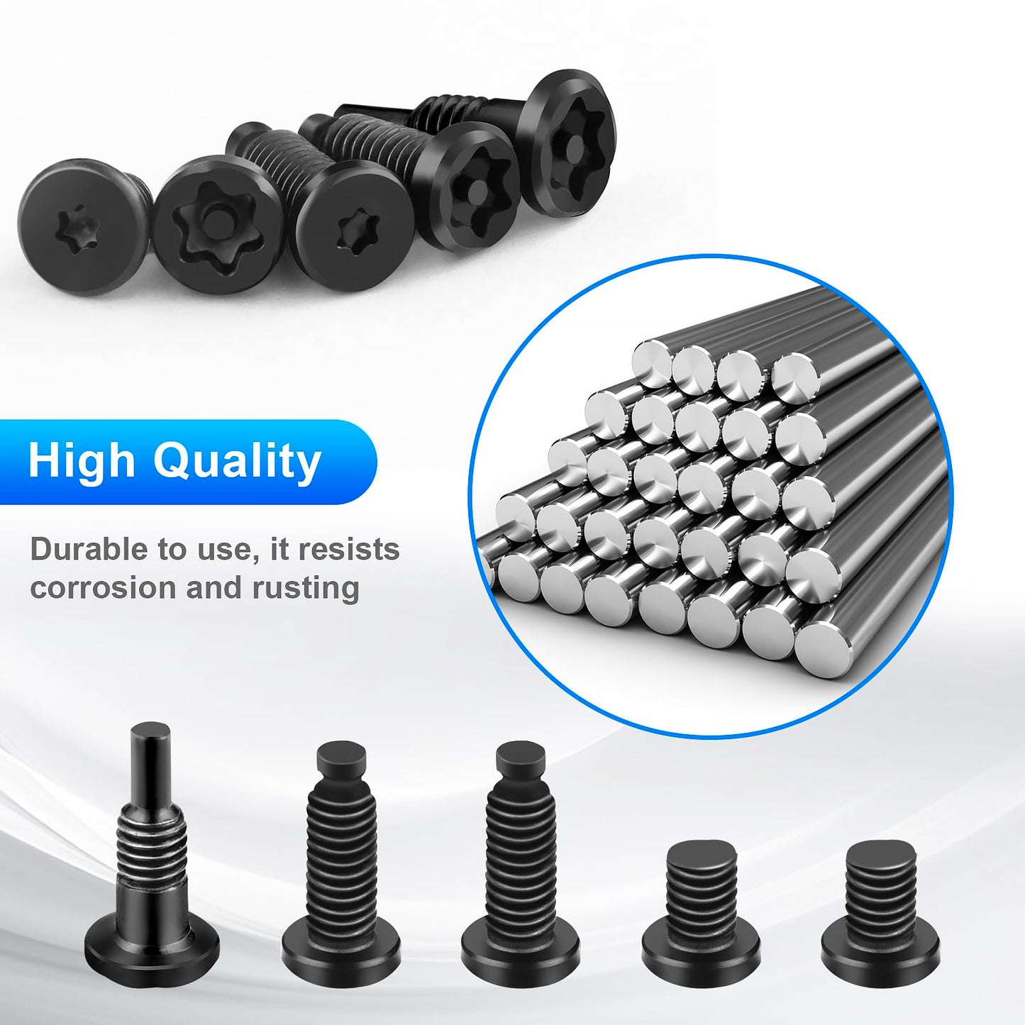 20Pcs Security Screws for Camera Doorbell Screws Replacement with Video Doorbell 2/3/4/Pro 2, CTYUKHS