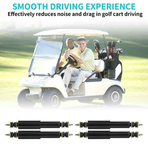 10L0L Upgraded Golf Cart Front Rear Shock Absorber for EZGO TXT 1994-up, EZGO Medalist & Marathon 1970-1994 RXV 2014-up(Rear), OEM# 70928-G01 76419G01, 4 PCS