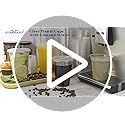 Charmount 100 Sets- 20 oz Clear Plastic Cups with Lids and Straws, Disposable To Go Cups for Cold Drinks, Coffee Bar Acces...