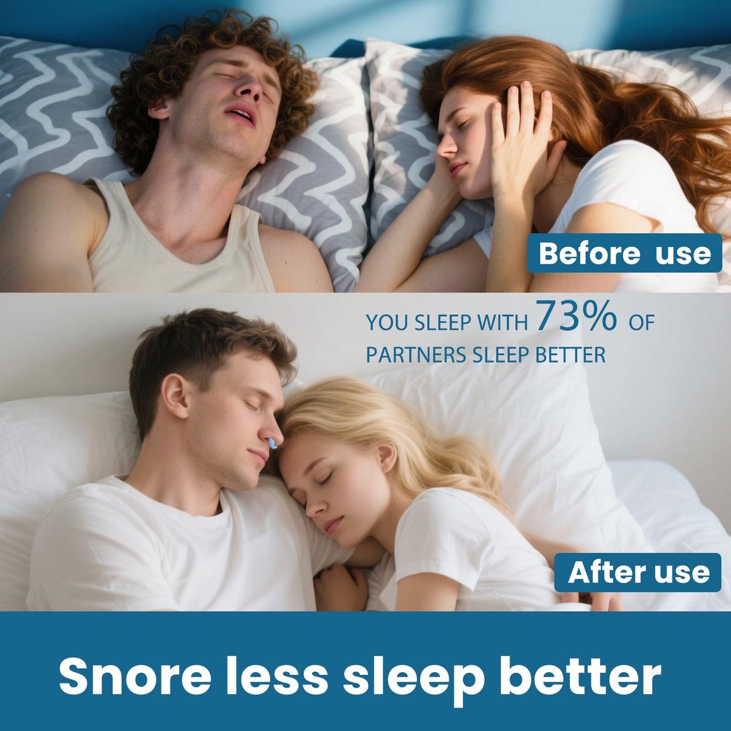 Nasal Dilators for Snoring (Blue)