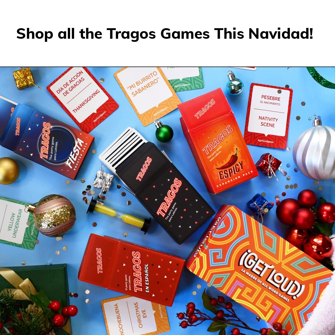Tragos Original Game en Español for Latinos - Relatable Hilarious Cultural Spanish Card Game - Juegos De Mesa para Adultos Original en Español