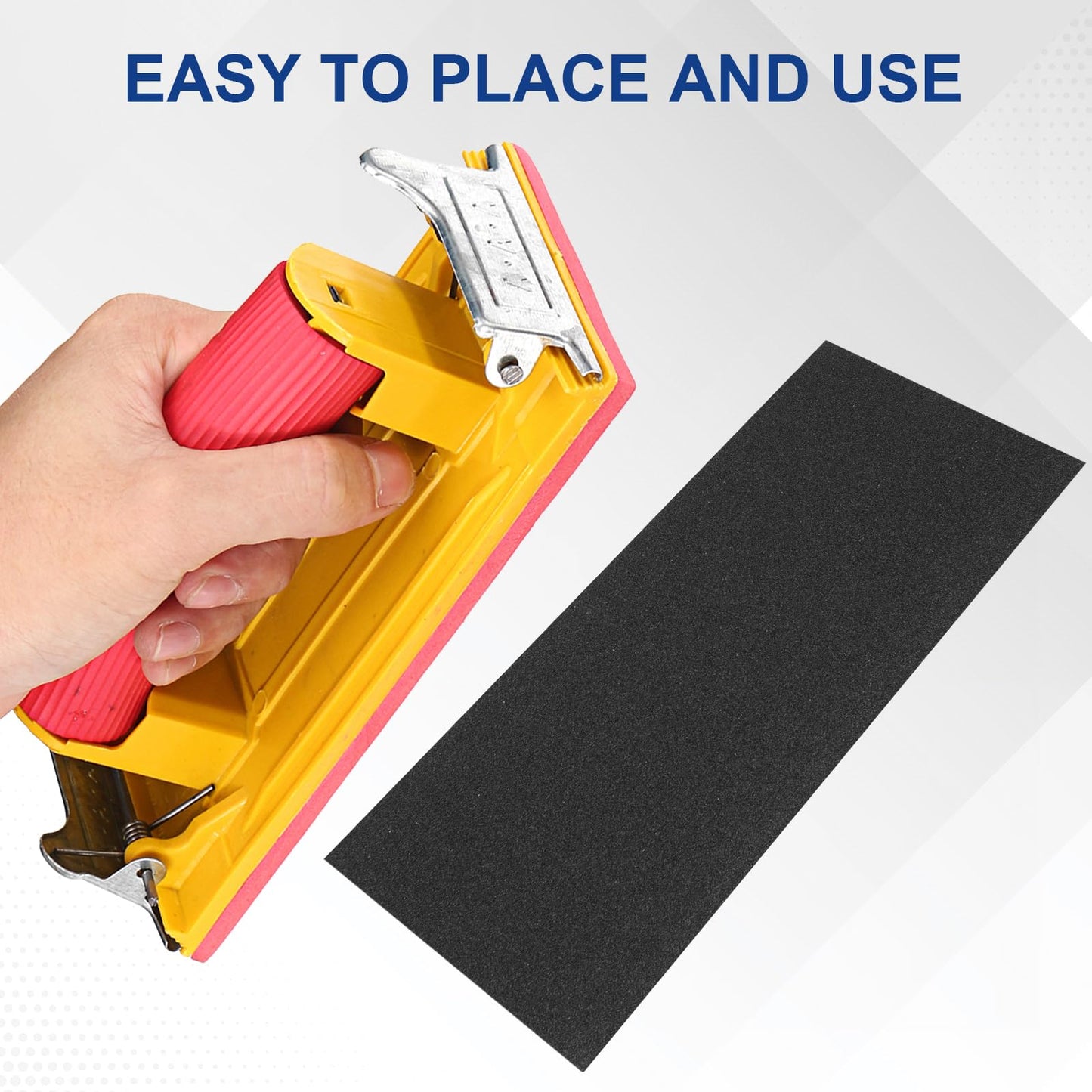 cooclensportey 50PCS Sand Paper, 13 Grits Premium Sandpaper Assortment - 120/150/180/240/320/400/600/800/1000/1500/2000/3000/5000 Grit Sandpaper Sheets, Wet Dry Sand Paper for Wood Metal Car Sanding