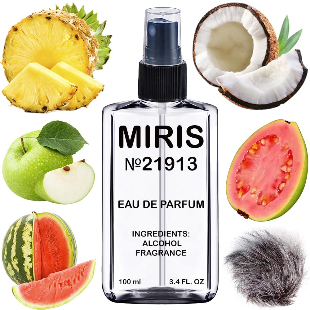 MIRIS No. 21913, Inspired by Born in Paradise, Long-Lasting Eau de Parfum for Women, Spray 3.4 Fl Oz / 100 ml