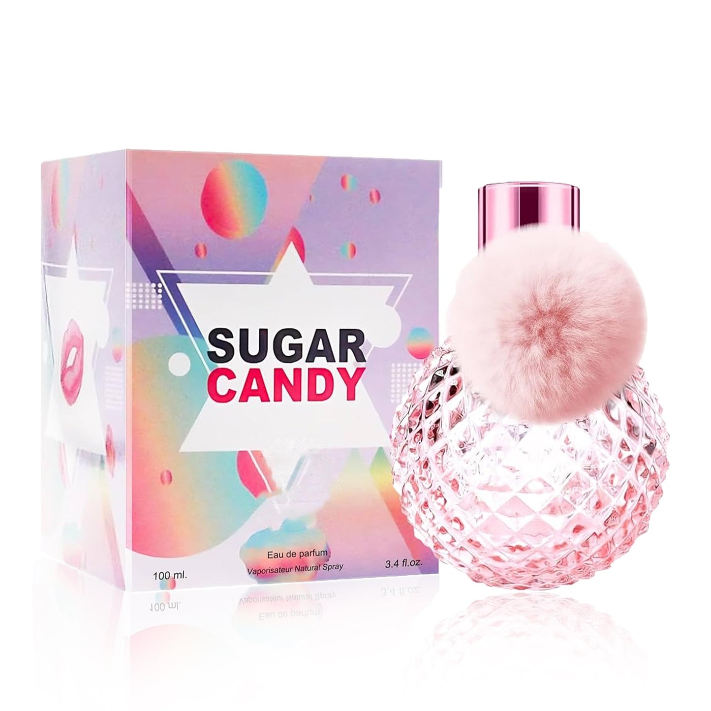 AFLUXE Women's Perfume Sweet and Irresistible Sugar Candy Eau de Parfum for Ladies Long Lasting 3.4 Fl Oz Fragrance for Daily Elegance