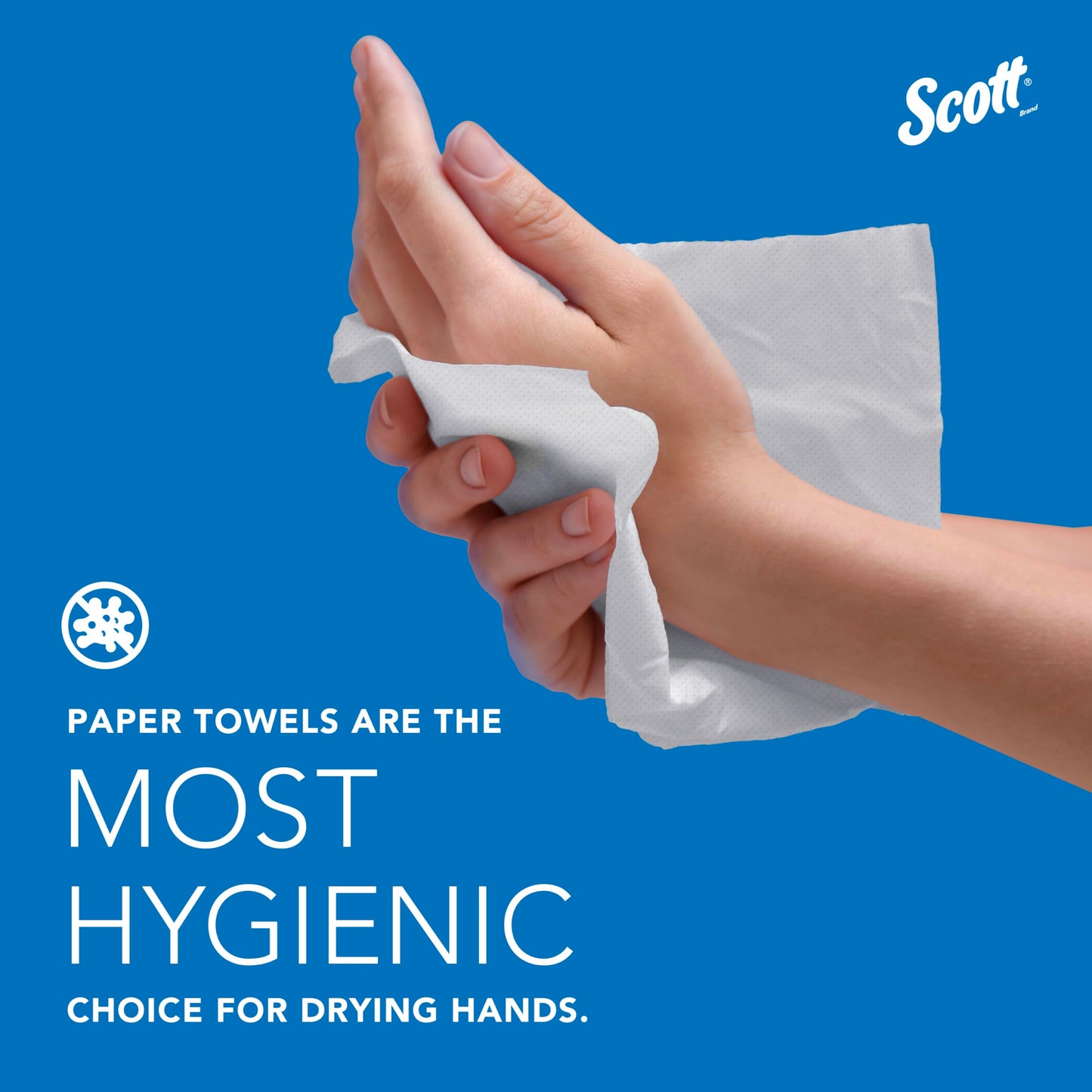 Scott Professional Universal 100% Recycled Fiber Hard Roll Paper Towels, Bulk (56158), Hardwound 1.5' Core, Absorbency Pockets, Compressed, White (6 Rolls at 800' Each, 4,800'/Case)