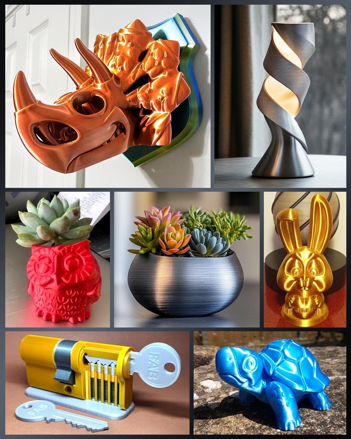 SUNLU 3D Printer Silk Filament,Shiny Silk PLA Filament 1.75mm, Smooth Silky Surface, Great Easy to Print for 3D Printers, Dimensional Accuracy +/- 0.02mm, Silk Silver 1KG