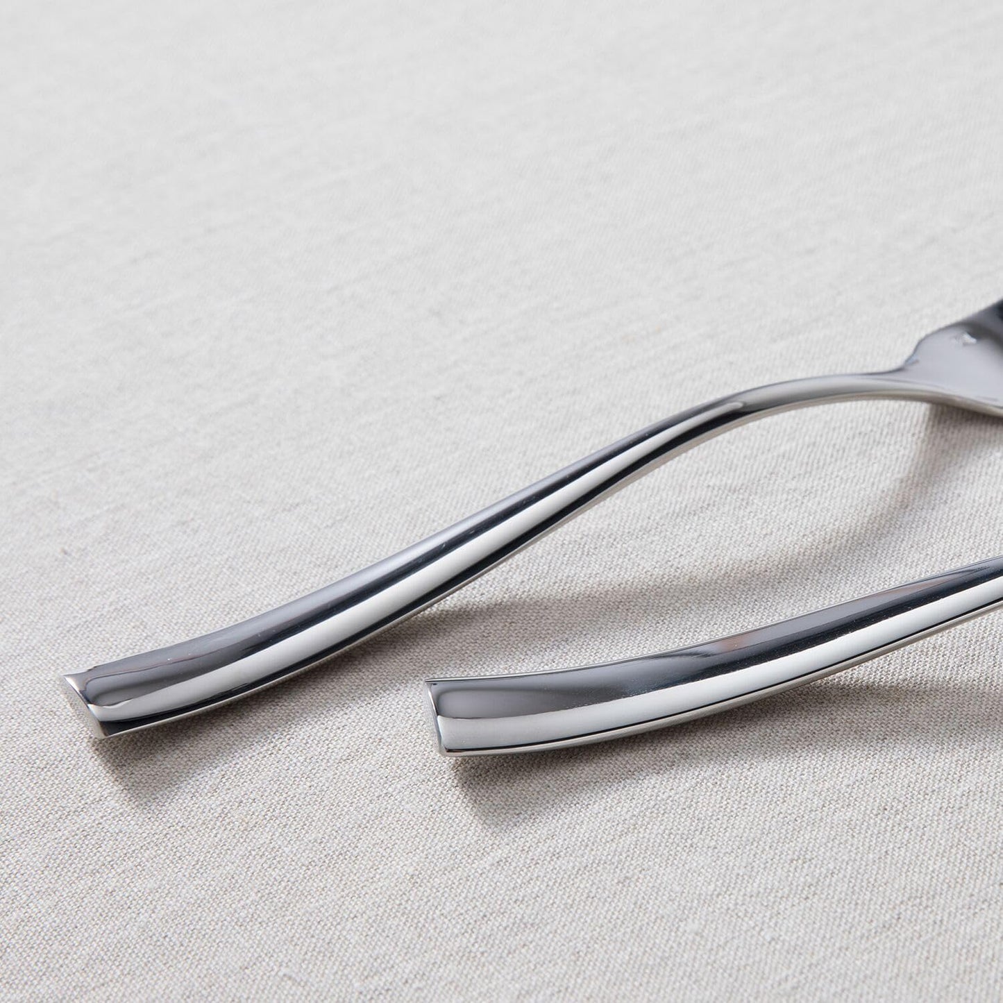 Fortessa Lucca 18/10 Stainless Steel Flatware Serving Fork, 9.7-Inch