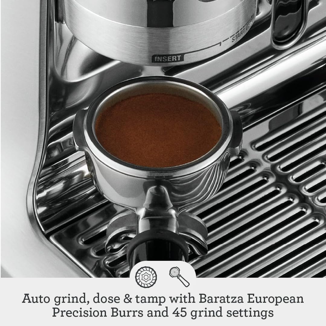 Breville Oracle Espresso Machine BES980XL, Brushed Stainless Steel