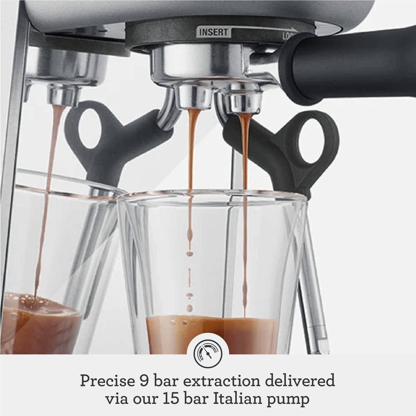Breville Bambino Plus Espresso Machine BES500DBL, Damson Blue