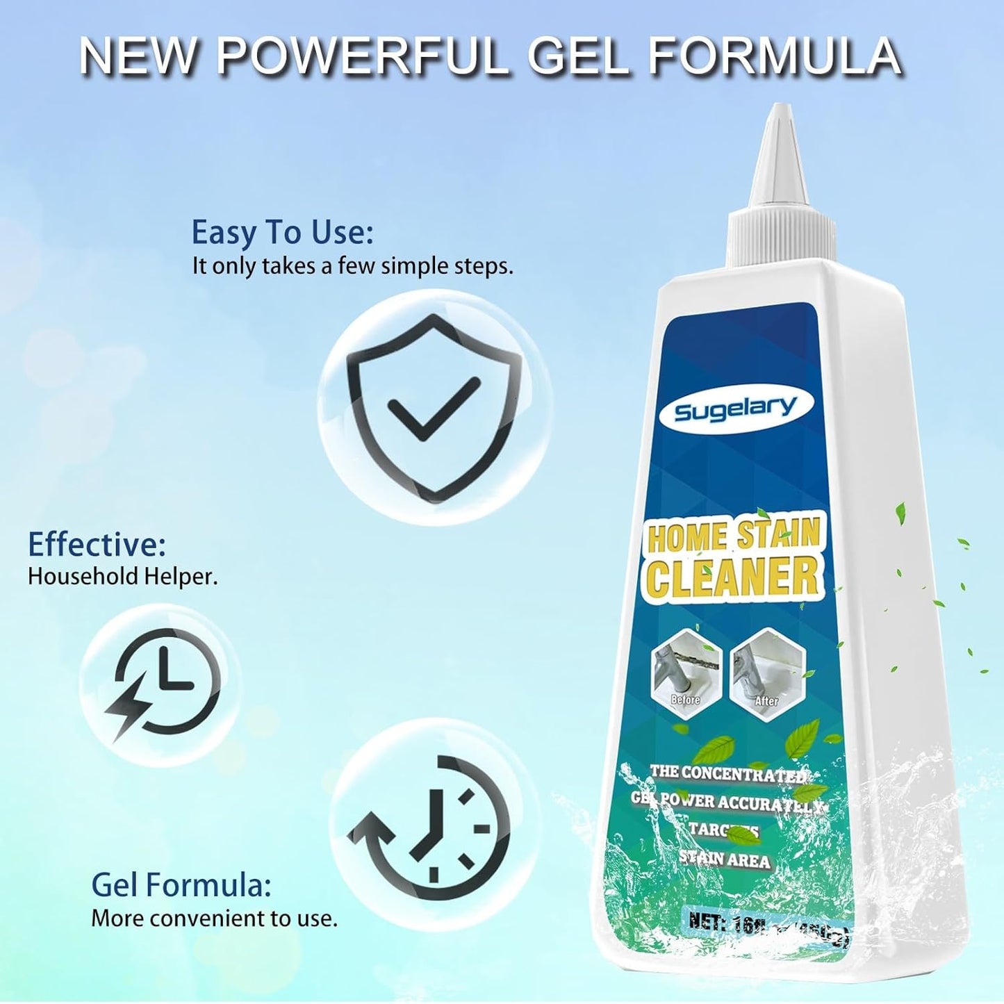 Home Grout Cleaner for Washing Machine, Refrigerator Strips, Best for Floor Tile, Grout Sealant, Home Bathroom Kitchen Sinks