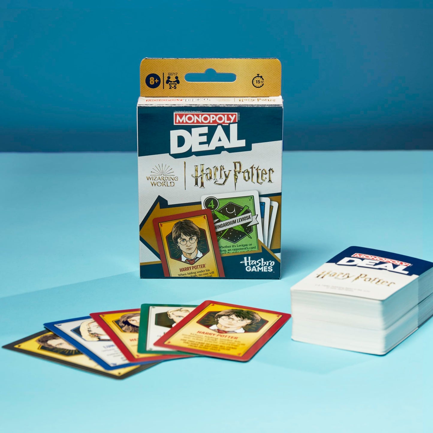 Monopoly Deal: Harry Potter Card Game | Family Games for Kids and Adults | Ages 8 and Up | 2 to 5 Players | 15 mins. | Travel Size