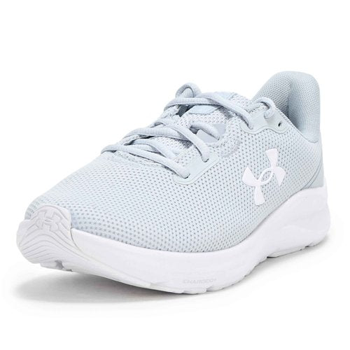 Under Armour Women's Charged Pursuit 4, (014) Halo Gray/Mod Gray/White, 8, US