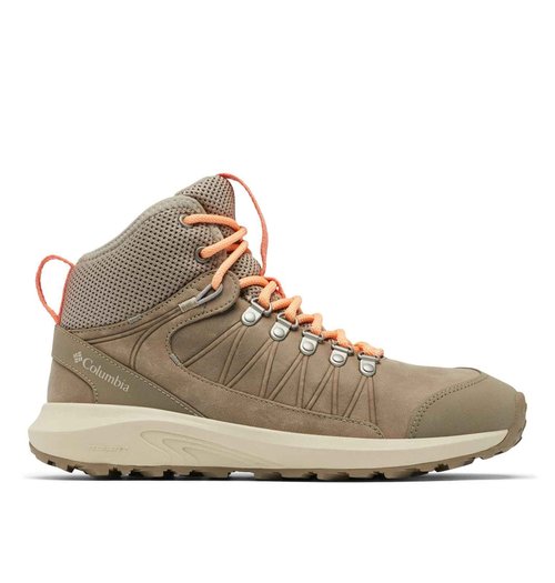 Columbia Women's Trailstorm Crest Mid Waterproof, Kettle/Peach, 7.5