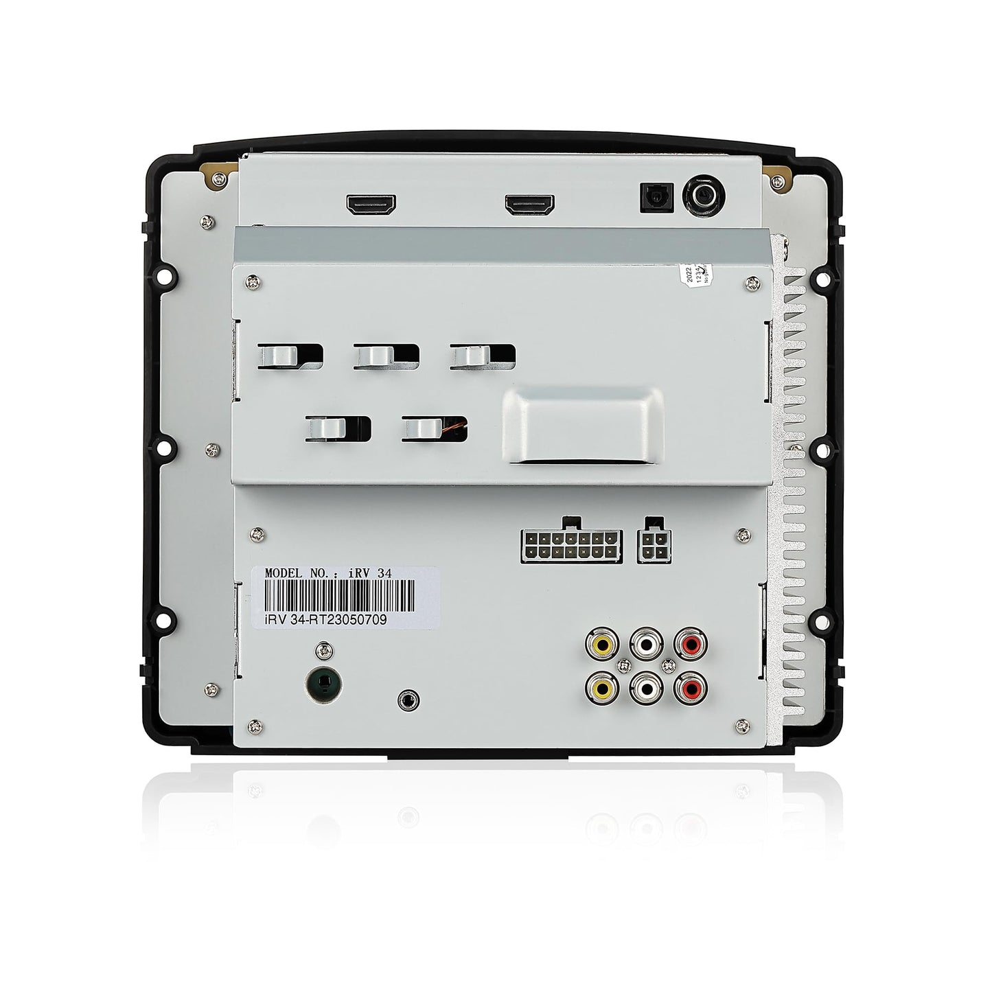 iRV Technology iRV34 AM/FM/CD/DVD/MP3/MP4 /USB/SD/HDMI/Digital2.1/Surround Sound/Bluetooth 3 Zones wall mount RV Radio Stereo