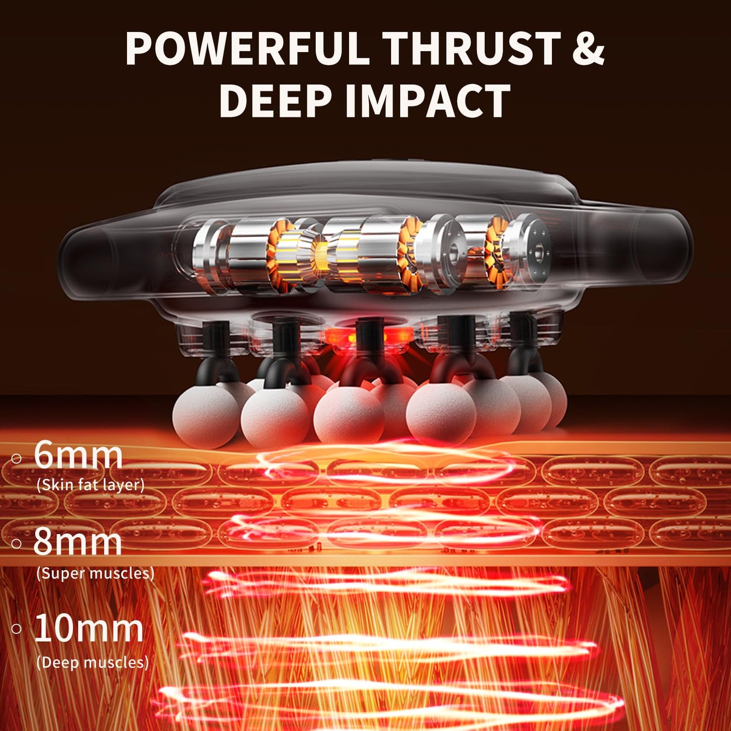 VTT 16 head massage gun deep tissue, Percussion Muscle Massager with 16 Heads, 3 Modes & 30 Intensities,Quiet Handheld Massager for Back Neck Shoulder Legs Muscle Pain Relief