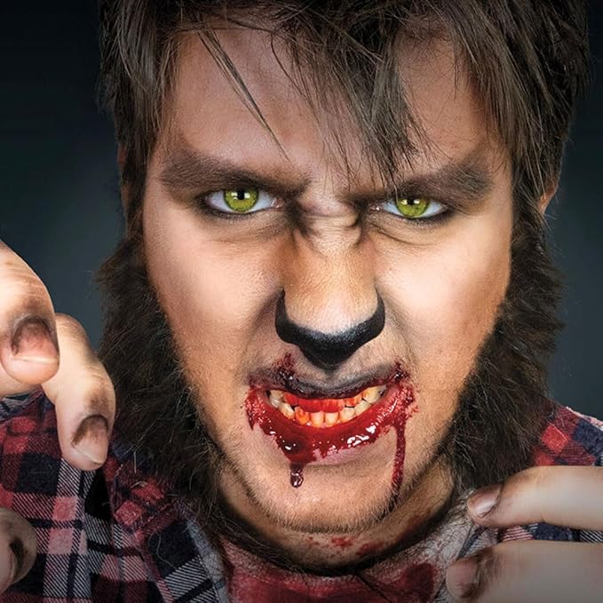 Mehron Makeup Premium Character Kits| Makeup Kits for Halloween & Cosplay| Made in the USA | Complete Kit | Includes all Tools & Instructions on How to Create the Look | (Werewolf)