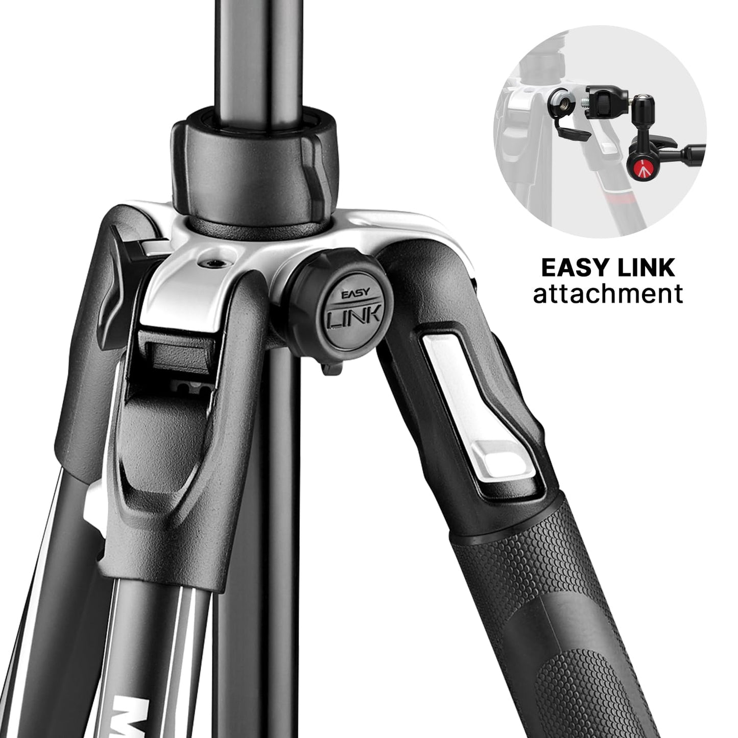 Manfrotto Befree Live, Travel Video Tripod with Video Camera Head and Lever Closure, Aluminum Tripod for DSLR, Mirrorless, Reflex Cameras and Video Cameras, Camera and Video Accessories