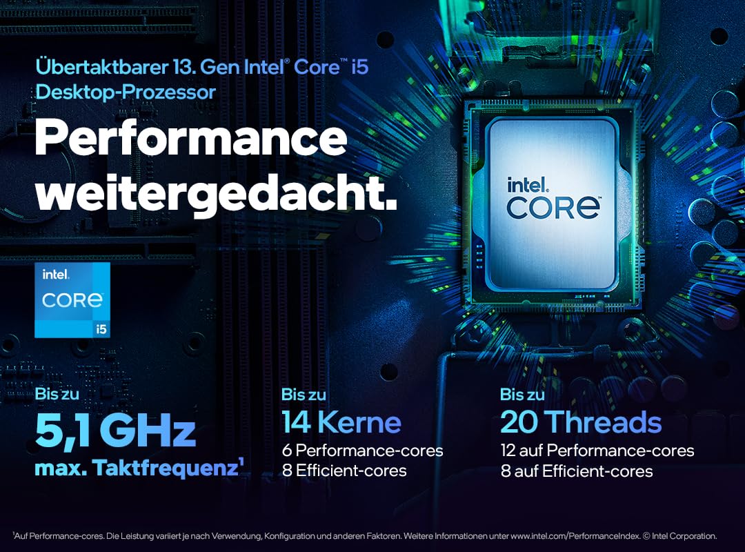 Intel Core I5-13500 2.50Ghz 14 Cores Lga1700 Desktop Processor Boxed (Raptor Lake)