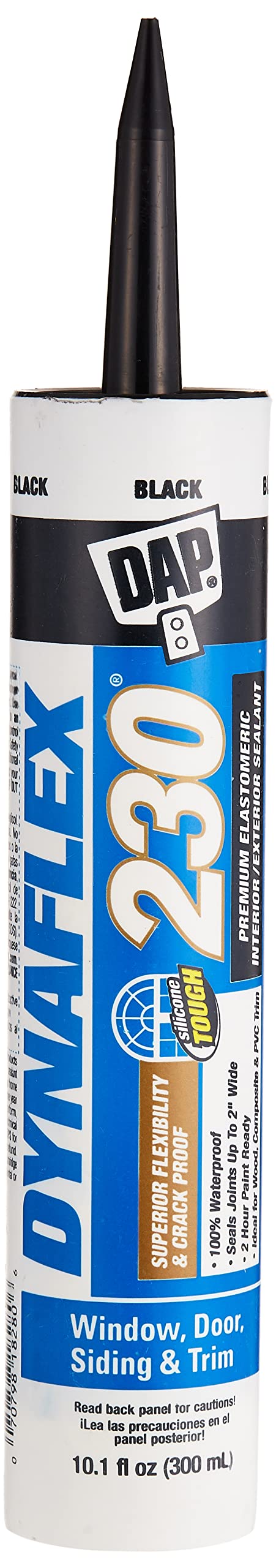 DAP 7079818280 DYNAFLEX 230 Black Raw Building Material, 10.1 oz