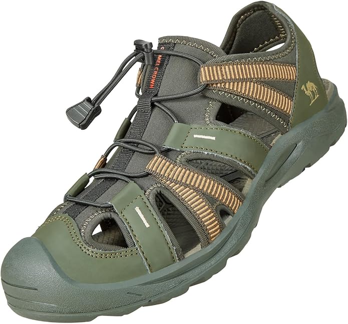 CAMEL CROWN Men's Waterproof Hiking Sandals Closed Toe Water Sandals Athletic Sport Sandals Summer Sandal Beach sandals fo...
