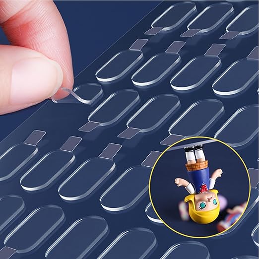 Adhesive Stick dots Two-Sided Sided Mounting Putty Stick Tack for Wall Hanging Crafts Balloons Festival Party Decorations,...