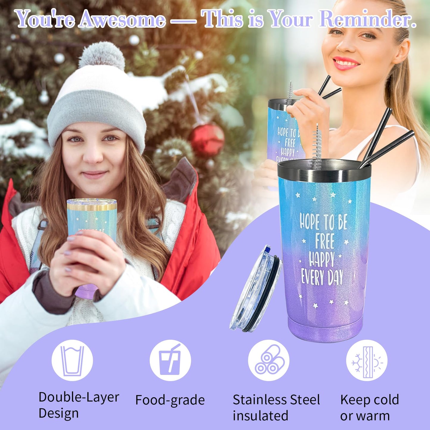 Birthday gifts for women girls, unique female friendship birthday gifts, gift baskets and gift boxes for women best friend sisters, suitable for besties, daughters, sisters, girlfriends, besties