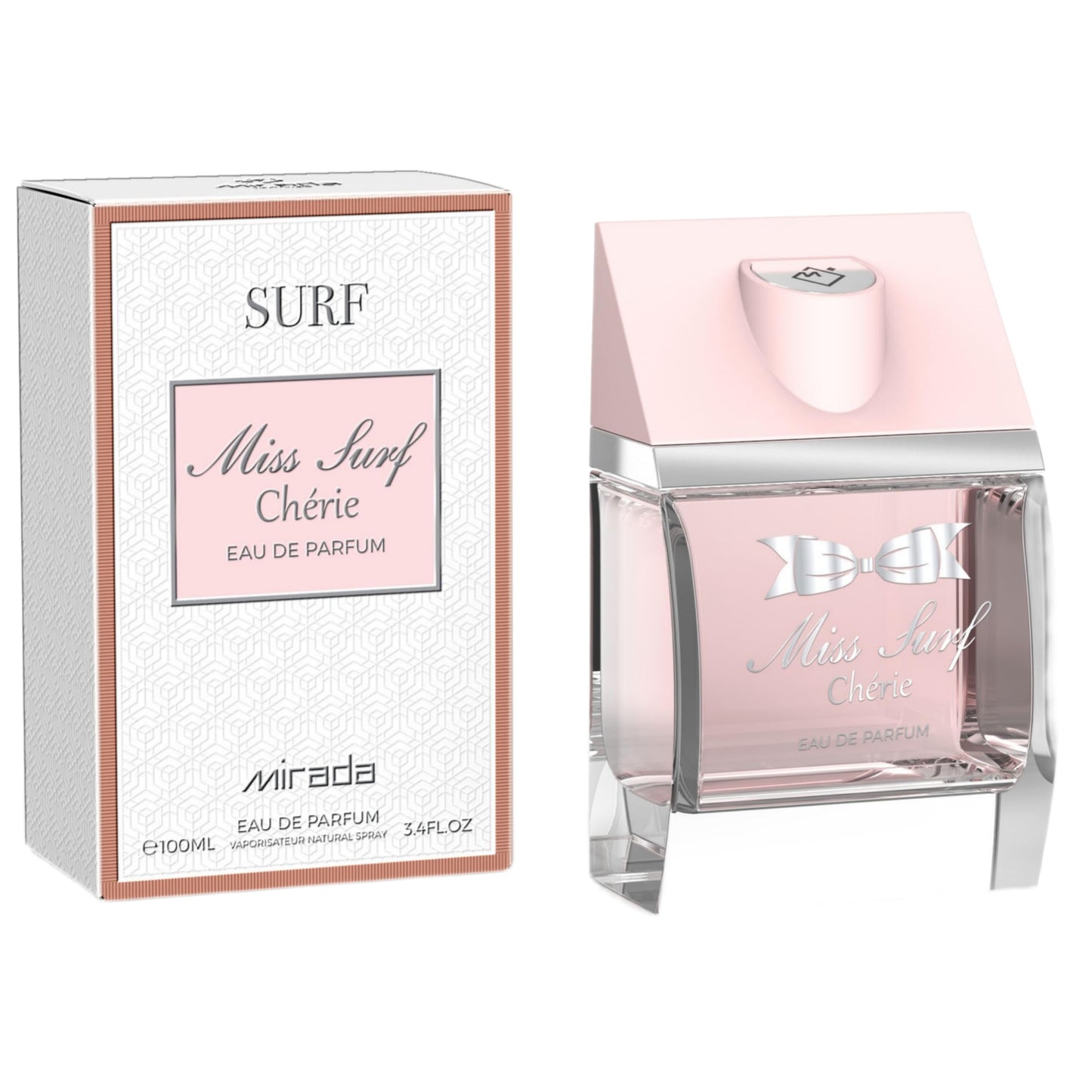 MIRADA Miss Surf Ch  rie, Women's Eau de Parfum (EDP) 3.4 FL. Oz (100ml), Womens Perfume with Notes of Strawberry, Mandarin Oran