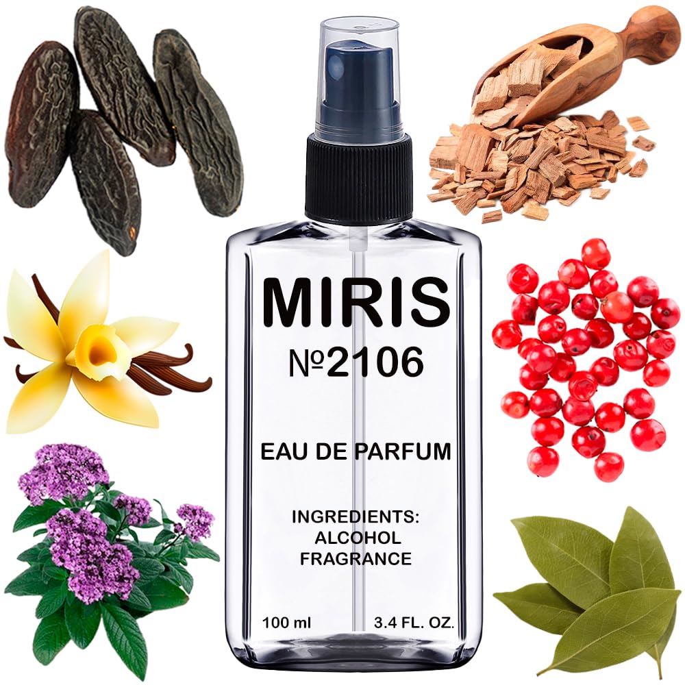 MIRIS No. 2106, Inspired by Lali Le Parfum, Long-Lasting Eau de Parfum for Women, Spray 3.4 Fl Oz / 100 ml