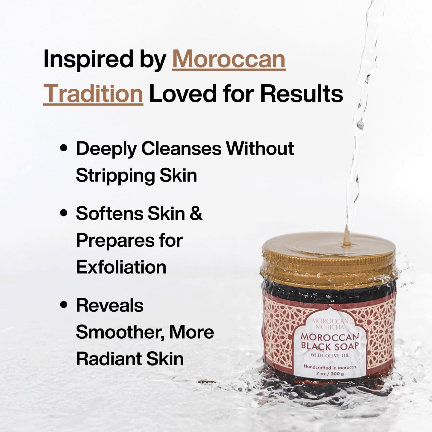 Moroccan Black Soap with Olive Oil, Hammam Exfoliating Natural Black Beldi Soap, Moroccan Body Scrub, Traditional Savon Noir (7