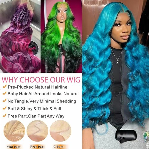 613 13x6 Lace Front Wig Human Hair 200 Density 613 Lace Front Wig Human Hair Body Wave Blonde Wig Human Hair 613 HD Lace Frontal Wig 13x6 Pre Plucked With Baby Hair Blonde Lace Front Wigs 24 Inch