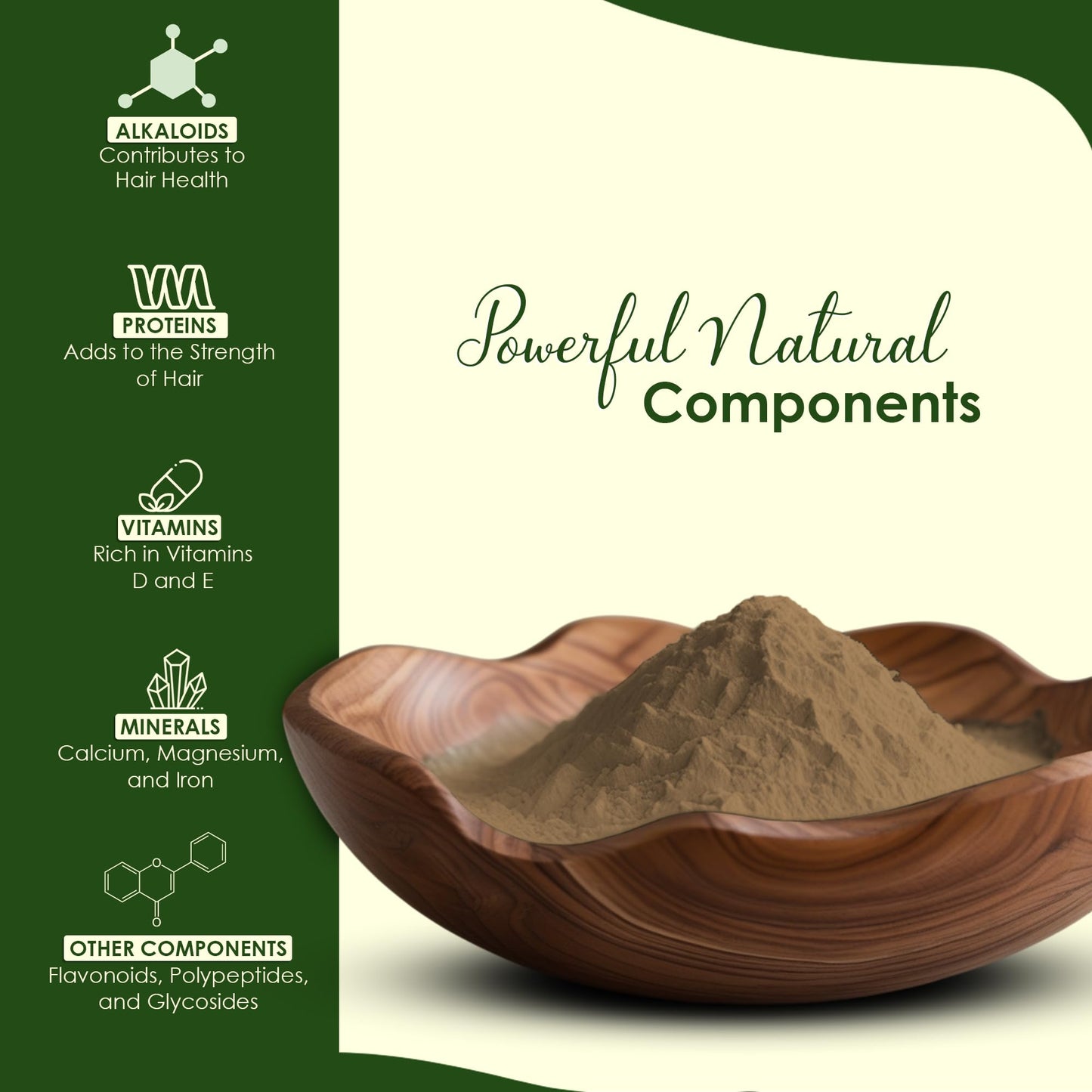 minature Bhringraj Powder (Eclipta Prostrata) | False daisy| Natural and Pure Dry leaves| Ideal for Oil & Pack | Improves Textur