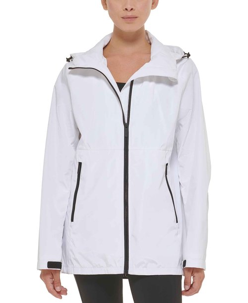 Calvin Klein Women's Performance Jacket,White,X-Small