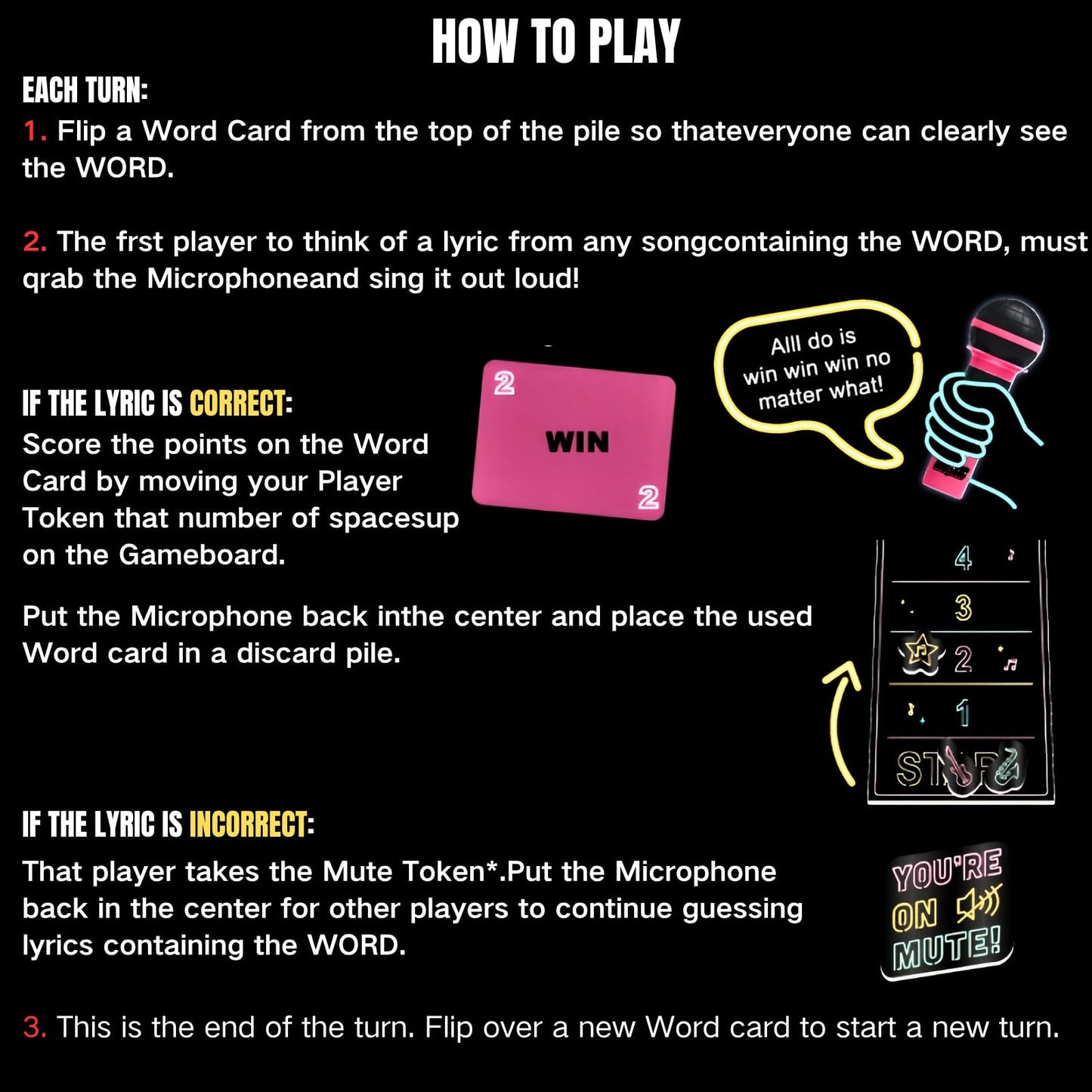 Fun Music Card Games, Music Grab Game for Family Party, Board Games for 2-10 Players, Hilarious Christmas Nights, Birthday, Outdoor Activities, Family Gathering Games for Adults and Teens